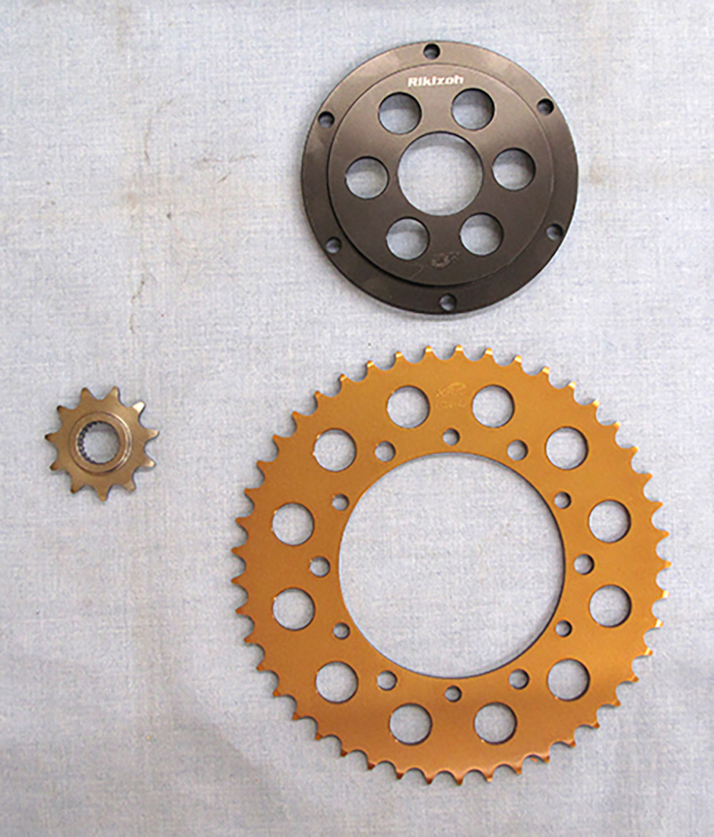 YAMAHA セロー250/トリッカー 520チェーンサイズコンバートシリーズ