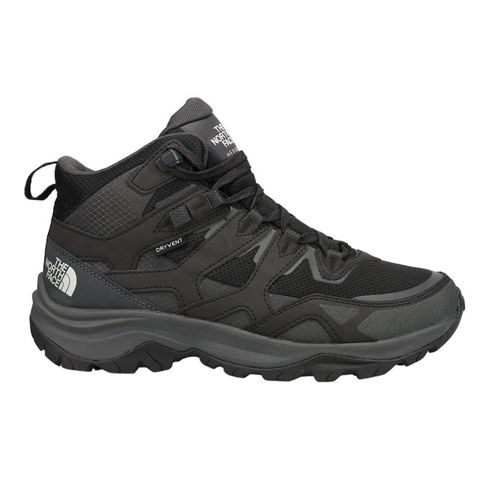 Shop Black Mens The North Face Hedgehog 3 Mid Waterproof Hiking