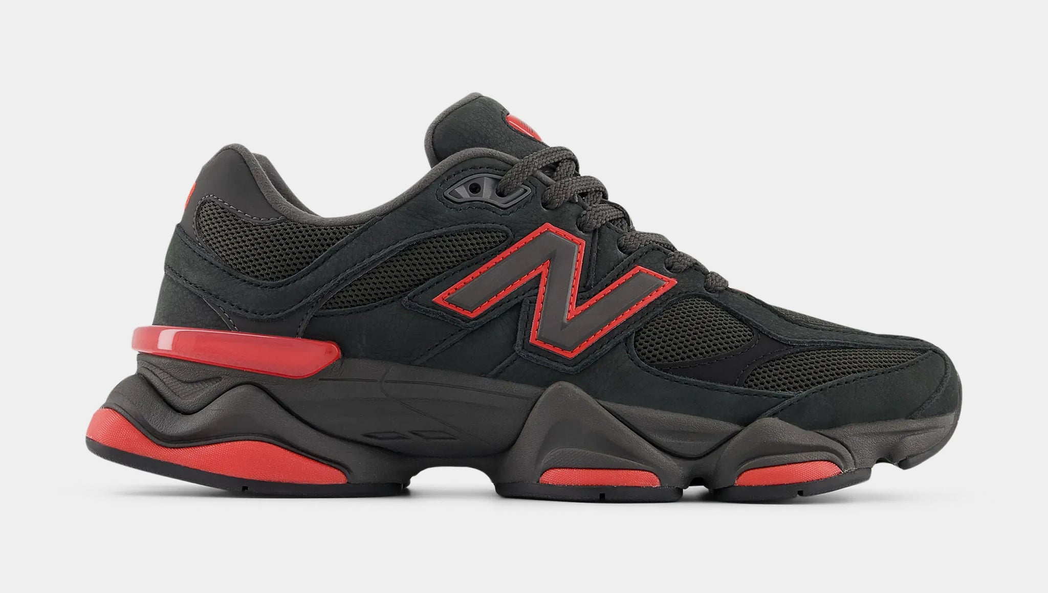 New Balance 9060 Mens Running Shoes Black Red U9060JR – Shoe Palace