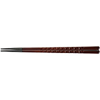 福井クラフト PBT 亀甲箸 10膳入り 根来 90030614 22.5cm - 調理器具の