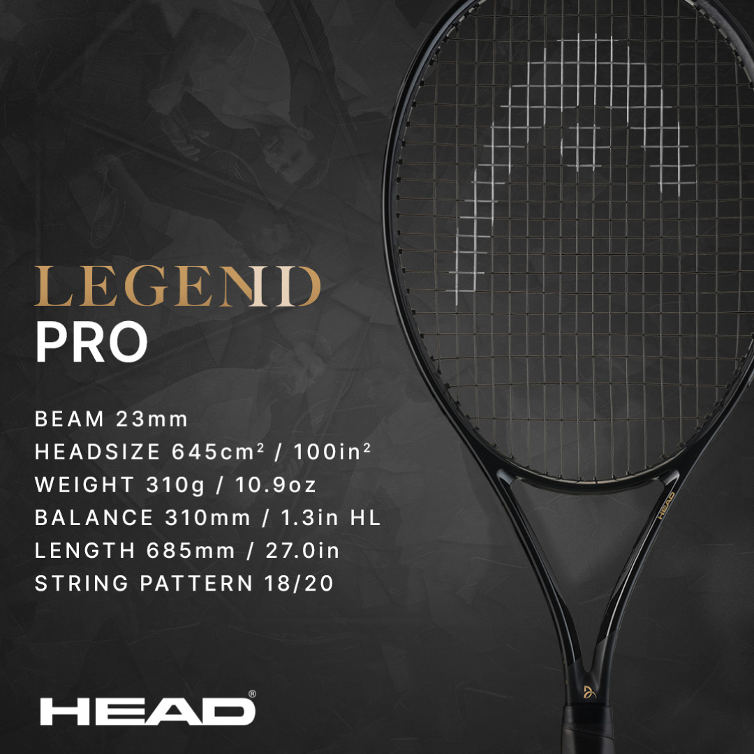HEAD SPEED LEGEND PRO 2025 G2 保証書付き HEAD Speed Pro Legend