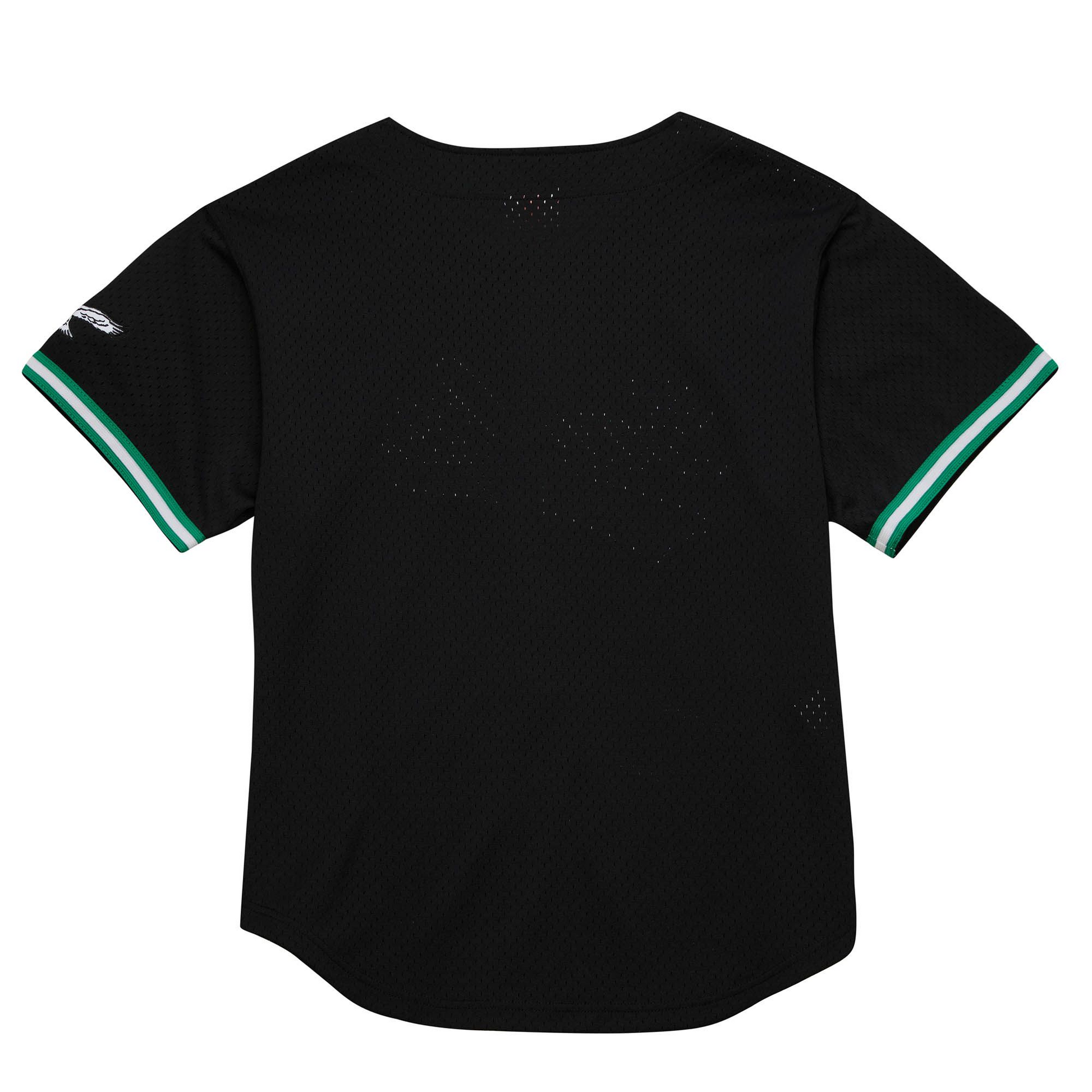 PHILADELPHIA EAGLES MEN'S MITCHELL & NESS ON THE CLOCK MESH JERSEY