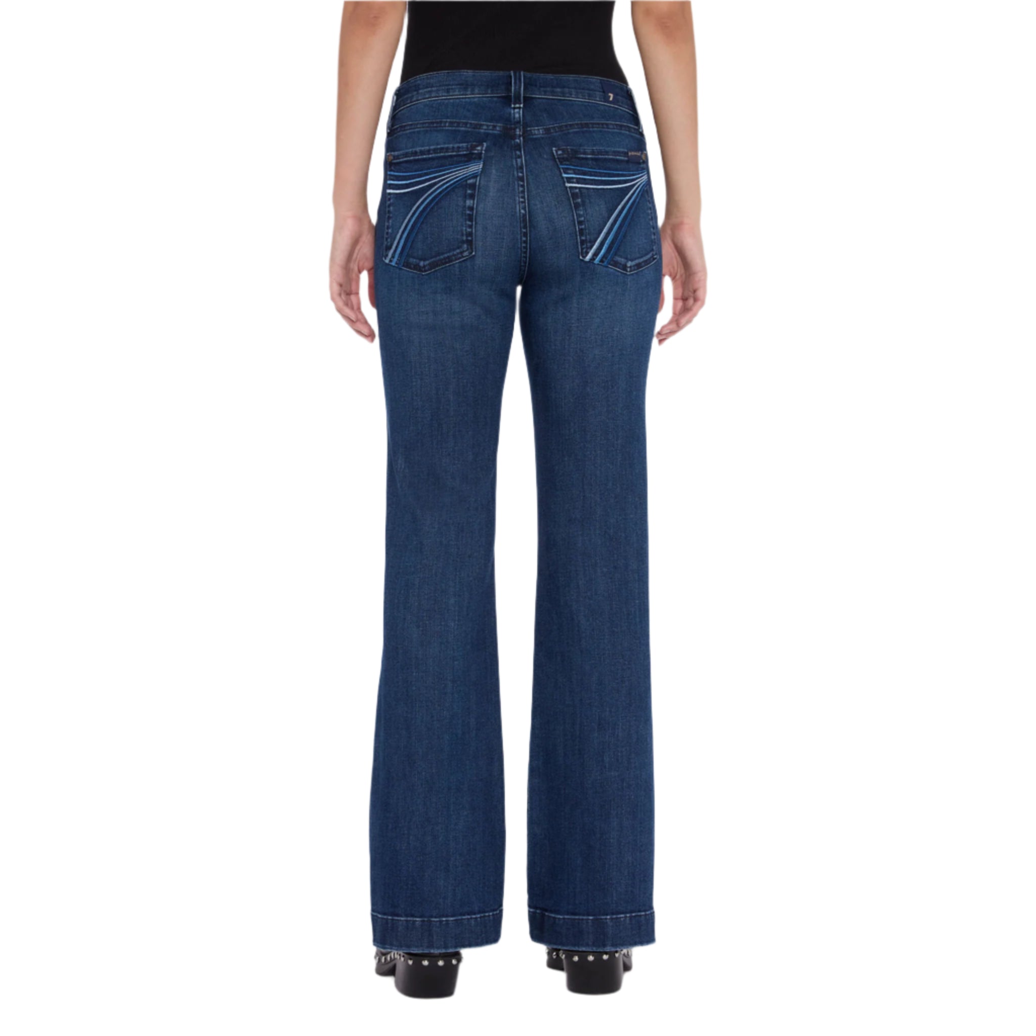 7 For All Mankind Women's Soho Dark Dojo