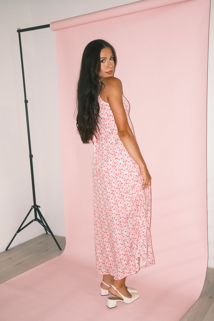 honey floral dress // pink *zoco exclusive* – shop zoco