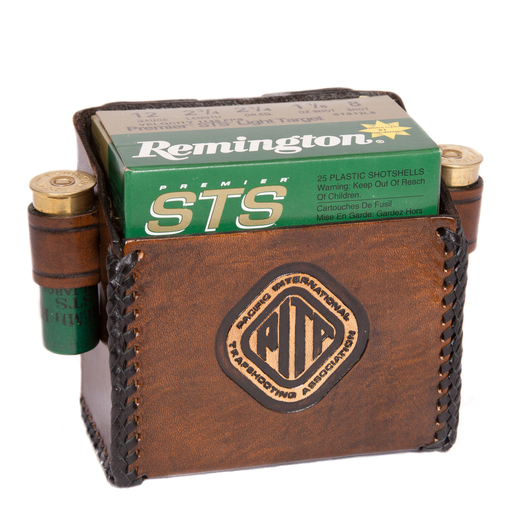 25 Shell Pouch, Belt Clip - Antique | Shamrock Leathers