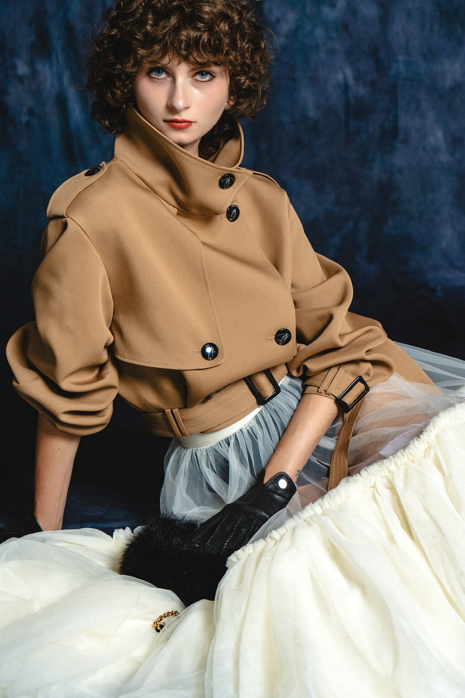 2way short trench coat – shéller / シェリエ