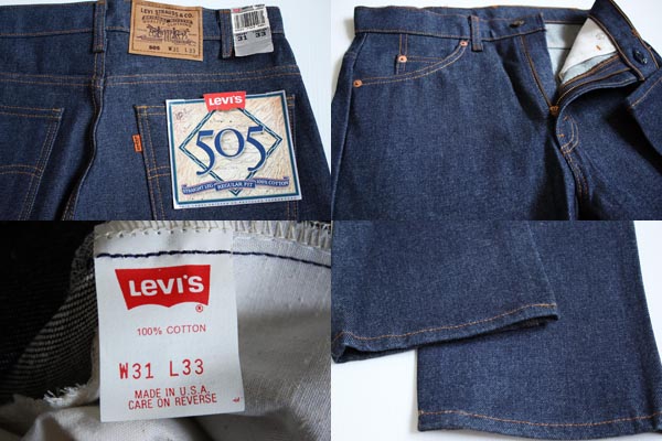 Levi's 505 W31 デッドストック カナダ製 最終価格 ビンテージ 90s