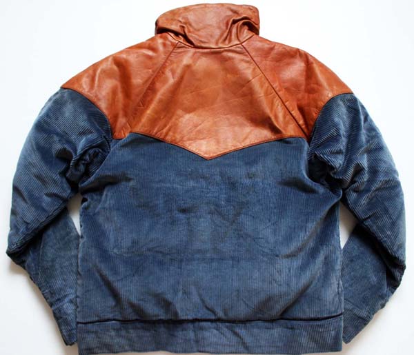 80s Powderhorn Mountaineeringパウダーホーン パッチ付き レザー