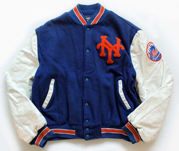 ニューヨーク メッツ スタジャン リバーシブル 2XL NY METS