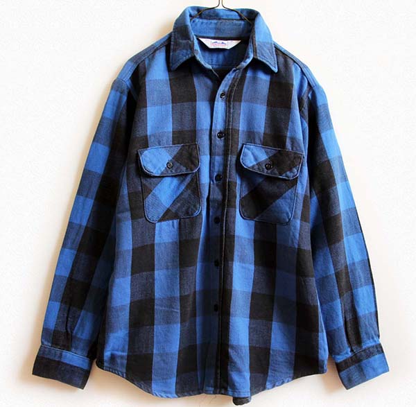80s USA製 DAKOTA FIVE BROTHERファイブブラザー バッファローチェック