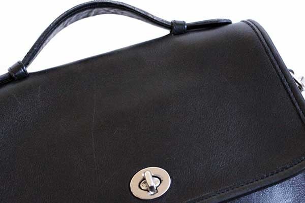 USA製 COACH オールド コーチ 2WAY レザー ショルダーバッグ 黒☆J0C