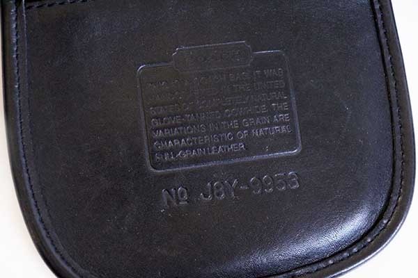 USA製 COACH オールド コーチ バケツ型 レザー ショルダーバッグ 黒