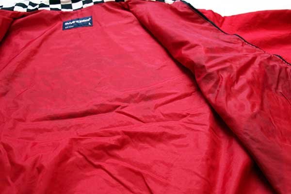 90s USA製 swingster Snap-on Racing スナップオン チェッカーフラッグ