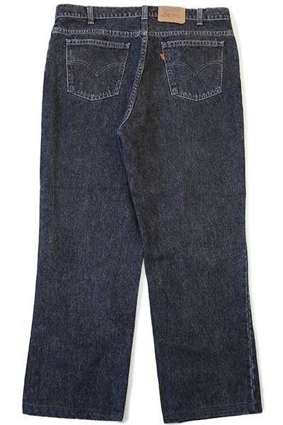 90s カナダ製 Levi'sリーバイス 619 先染め ブラック デニムパンツ w38