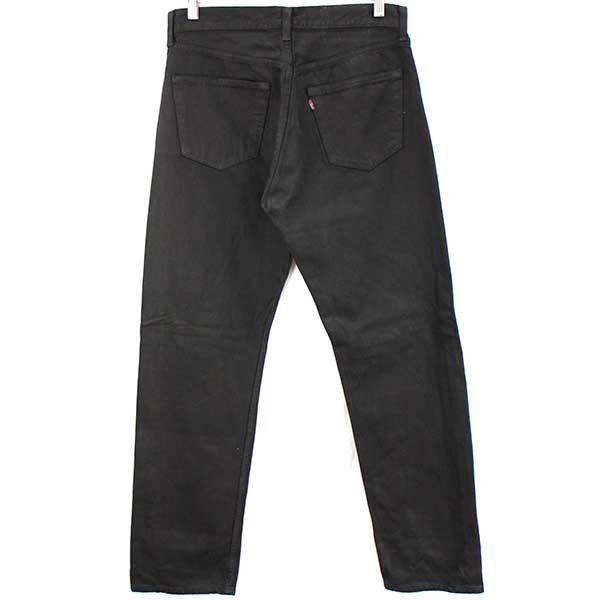 90s USA製 Levi'sリーバイス 501 ブラック デニムパンツ 後染め w32