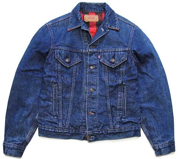 80s USA製 Levi'sリーバイス 70411 バッファローチェック ネルライナー