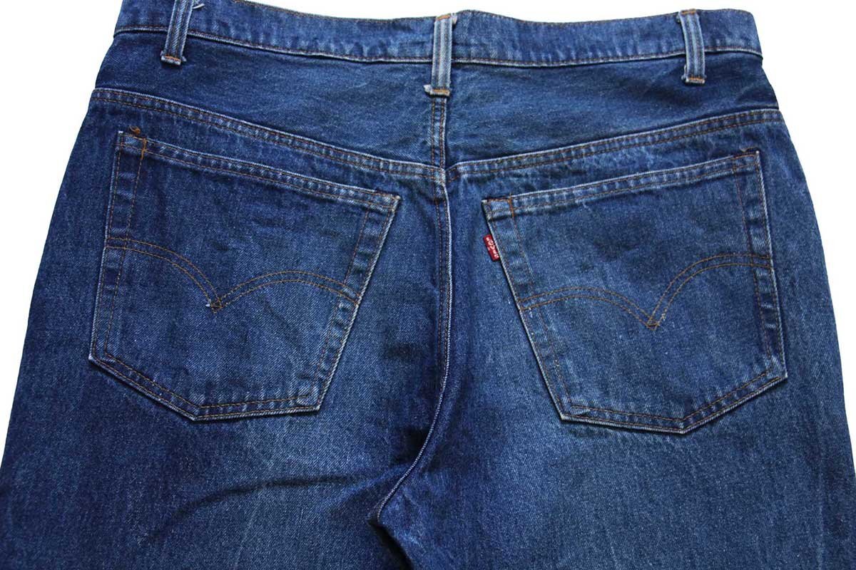 80s USA製 Levi'sリーバイス 517 黒カン デニムパンツ w38☆75 ブーツ