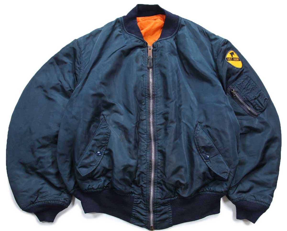 90s USA製 ヴィンテージ フライトジャケット リバーシブル S 90s