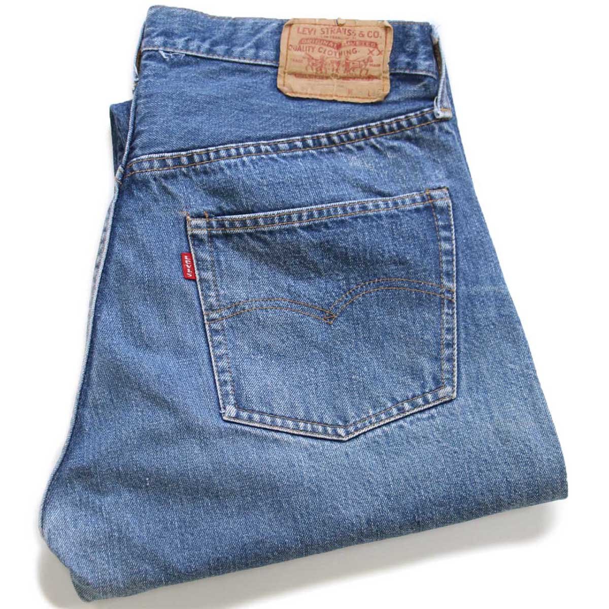 80s USA製 Levi'sリーバイス 501 66後期 デニムパンツ W36 - Sixpacjoe