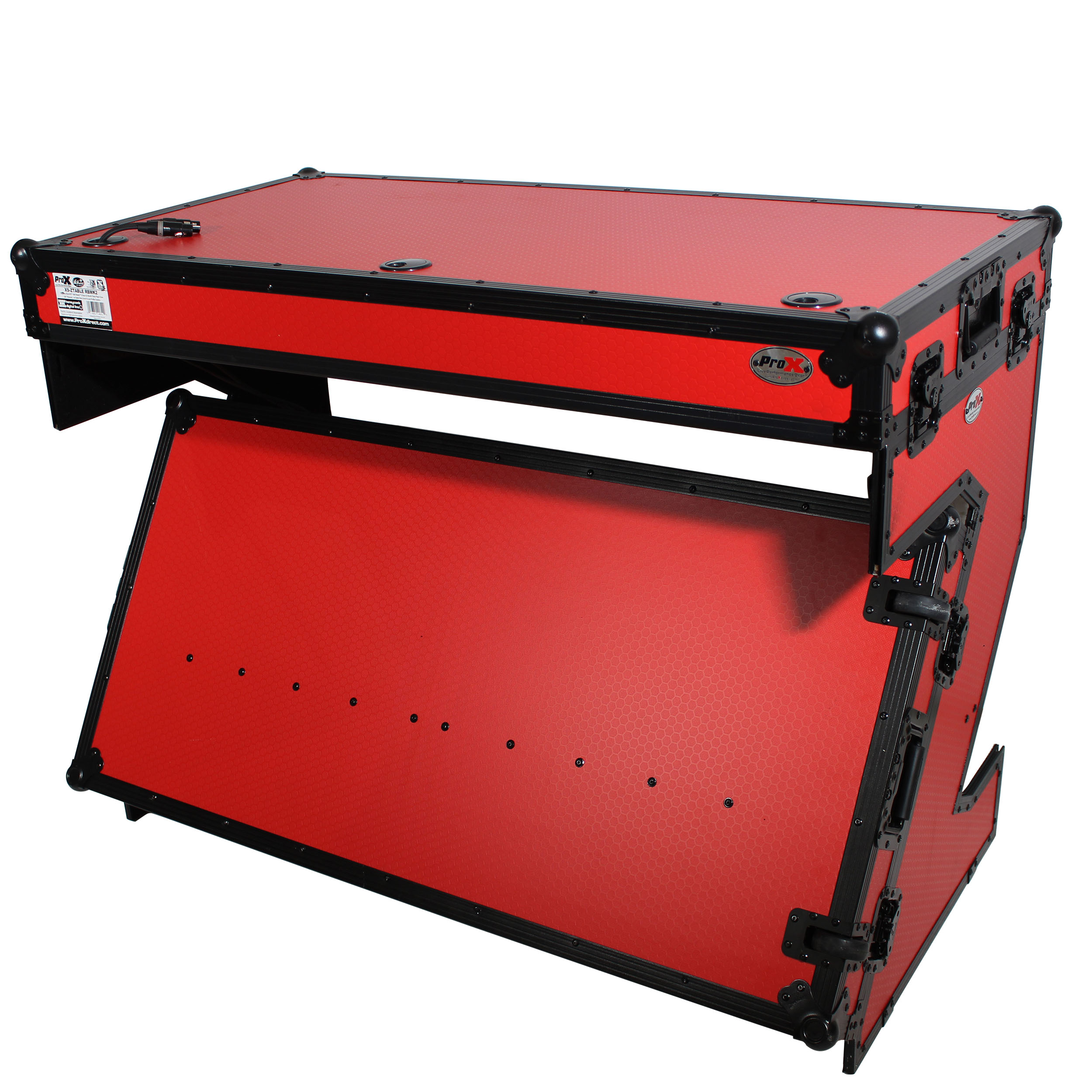 DJ Z-Table® Workstation | Flight Case Table Portable W-Handles and