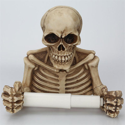 Skeleton Toilet Paper Holder – Simply Novelty