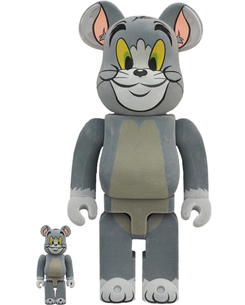 Be@rbrick Tom Flocky 100% & 400% Collectible Set by Medicom Toy