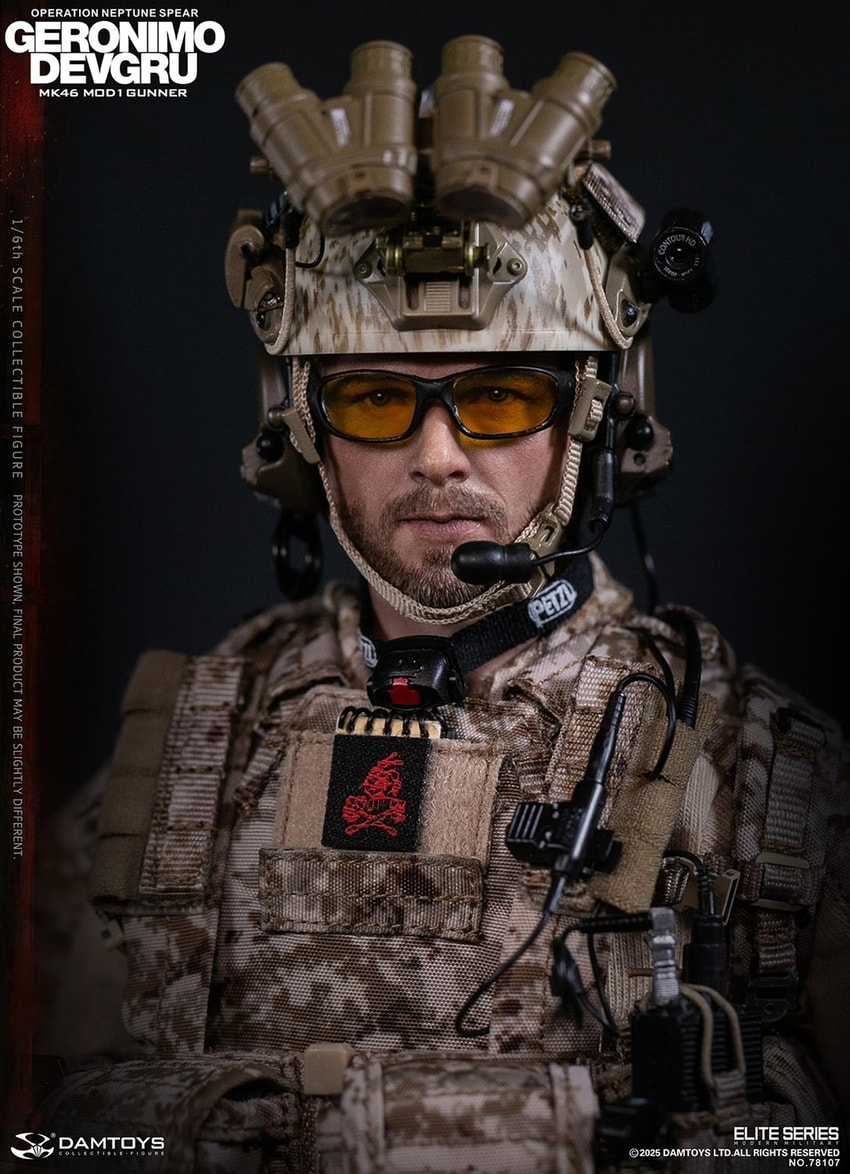 GERONIMO DEVGRU - MK46 MOD1 Gunner (Operation Neptune Spear) Sixth