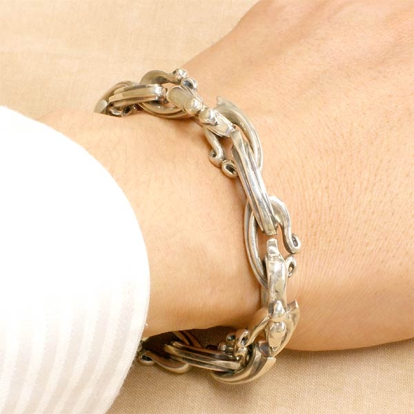 K-SMITH(ケースミス) シルバー チェーン ブレスレットを販売。商品点数