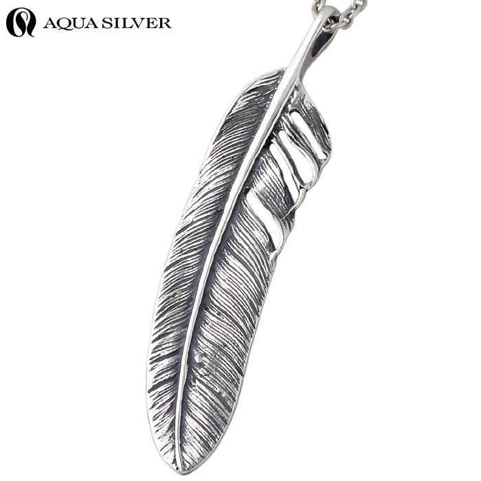 AQUA SILVER シルバー925 波 トライバル バイカー SV925 AQUA SILVER