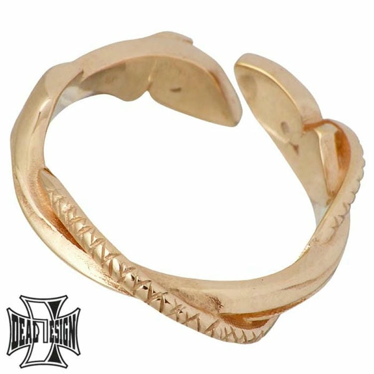 DEAL DESIGN(ディールデザイン) タイニー スネーク シルバー リング