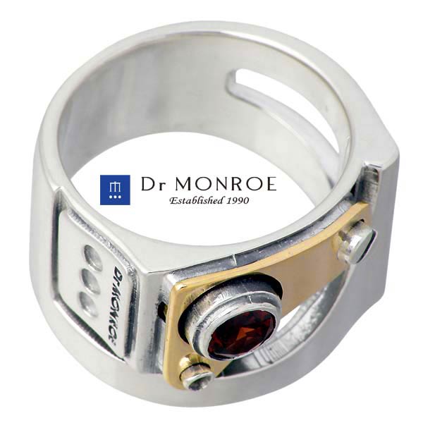 Dr MONROE(ドクターモンロー) シルバー リング K18YG 18金コンビ