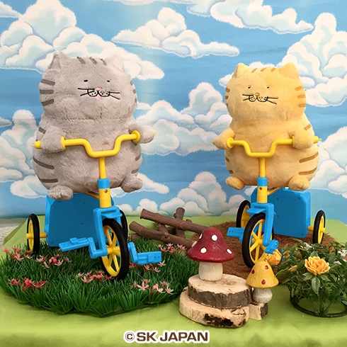 でぶねこ三輪車ギミック プライズの情報サイト キャラとる| エスケイ