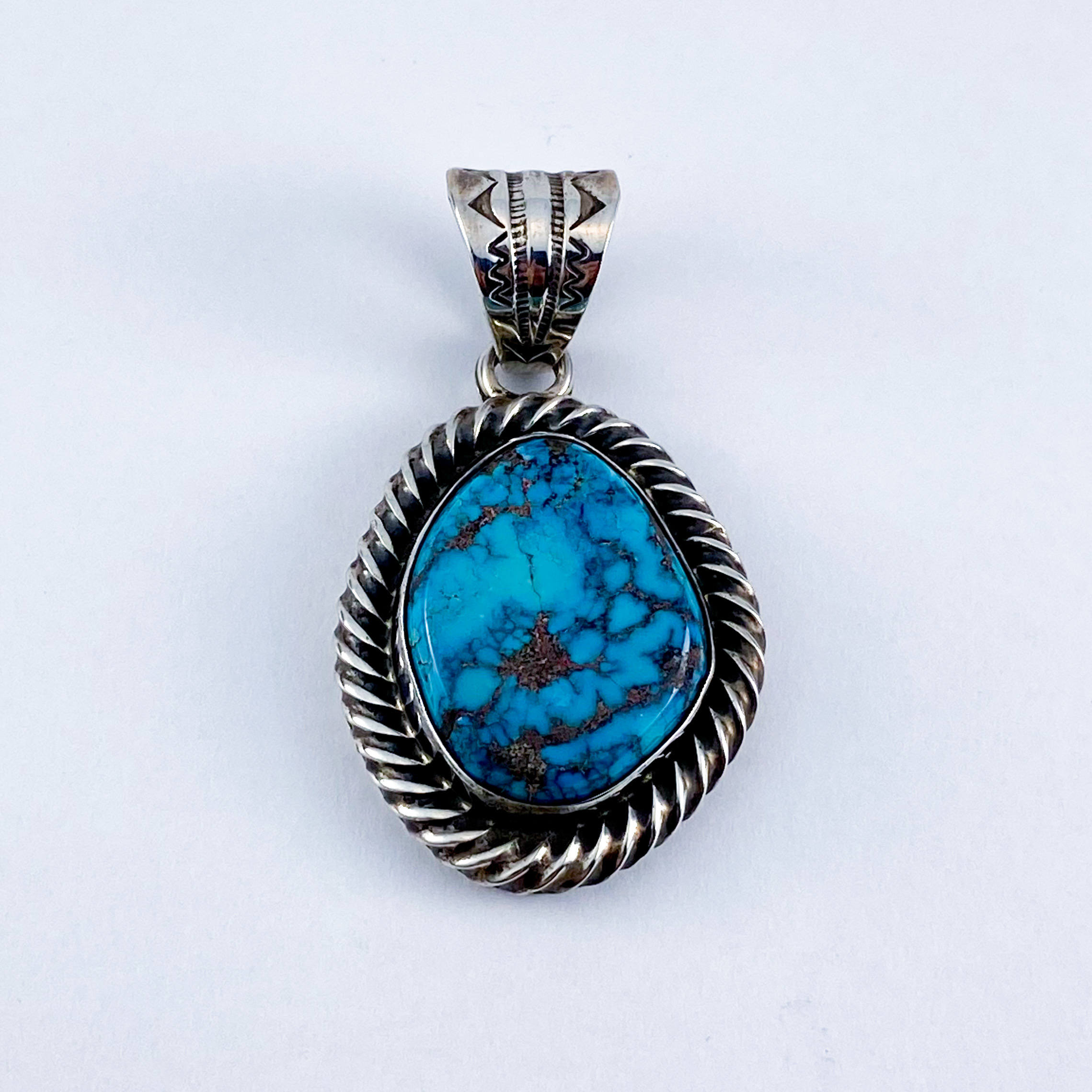 Delbert Gordon Timberline Turquoise Pendant Top 54 | ターコイズ