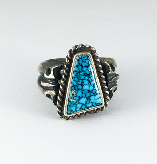 Number Eight original ring 149 | ターコイズ・メンズシルバー