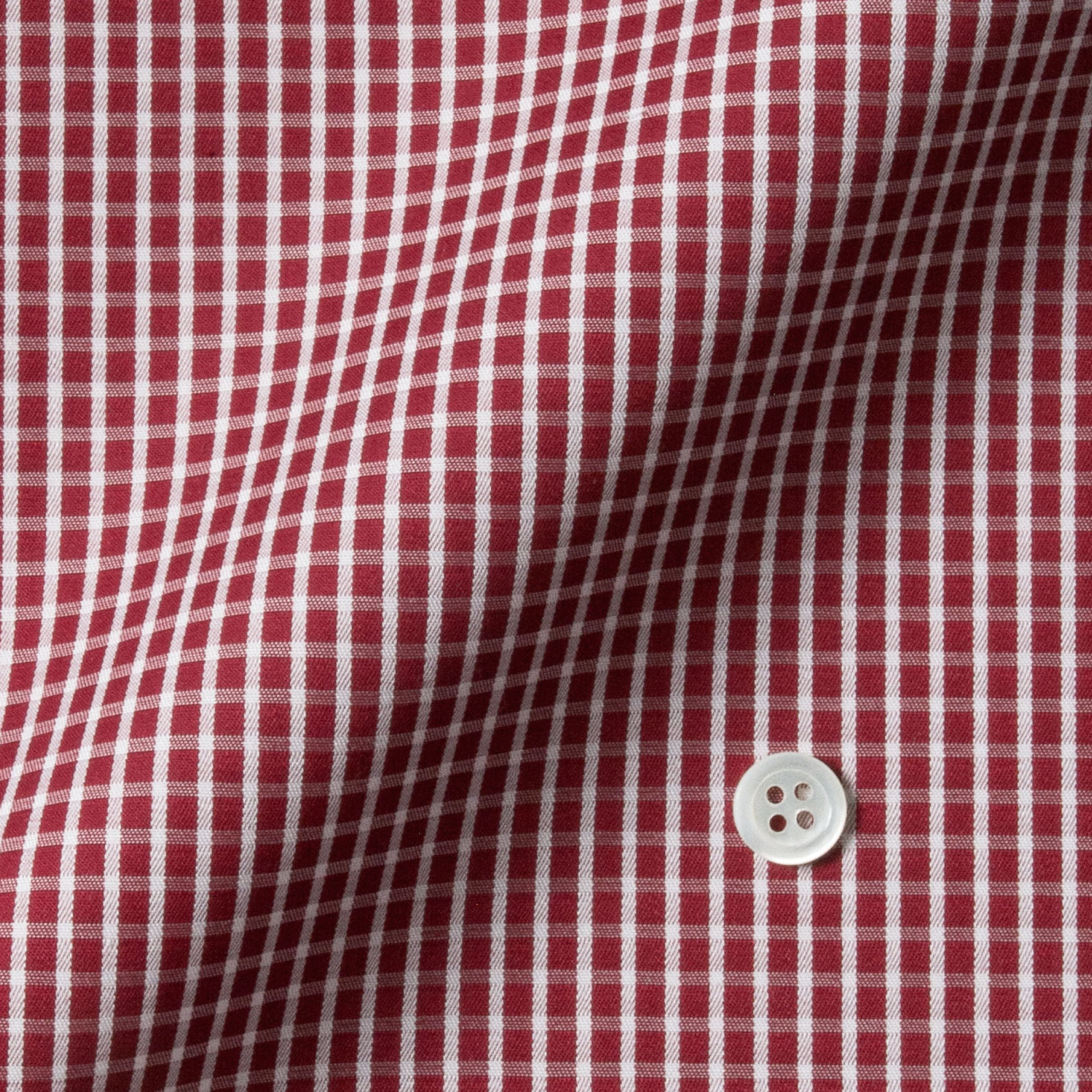 2Z80】 ドビー グラフチェック (レッド×ホワイト) | オーダーシャツ