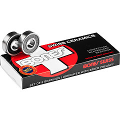 Bones® Super Swiss 6 Skateboard Bearings 8 pack - Skate One