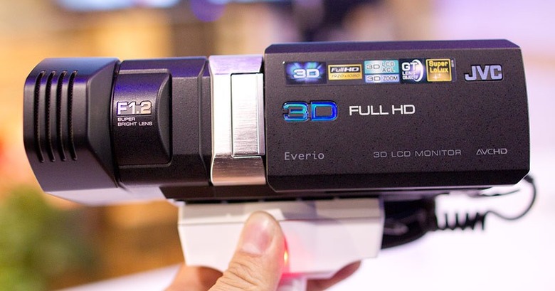 JVC GS-TD1 Full HD 3D Camcorder Hands-On
