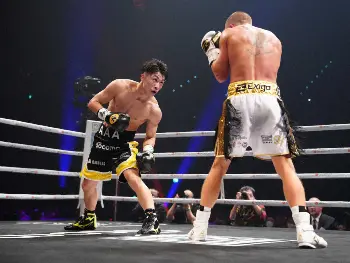 世界バンタム級4団体王座統一戦 井上尚弥VSポール・バトラー＞6回