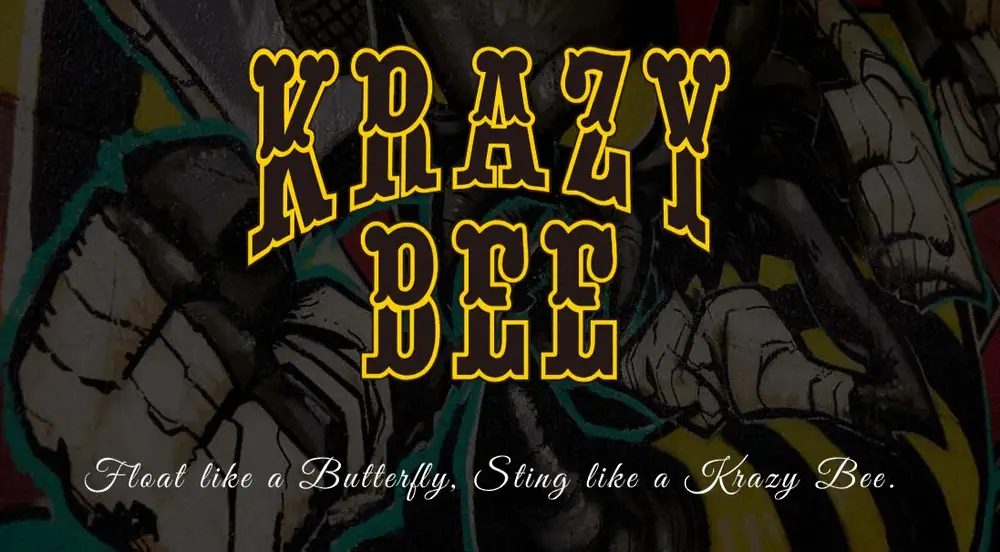 山本KID ポスター 絵 ステッカー krazy bee プロフ必須 山本KID