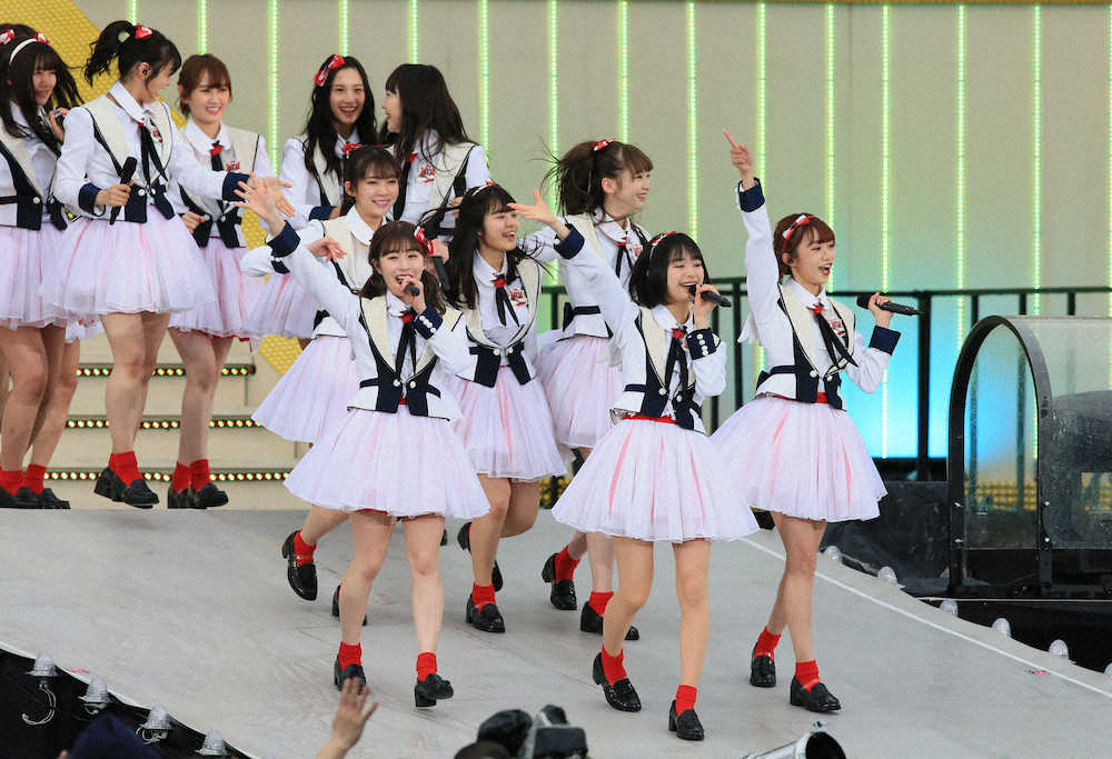 NGT48 盛り上がり欠くチーム解散後初のステージ 山口真帆は不参加も