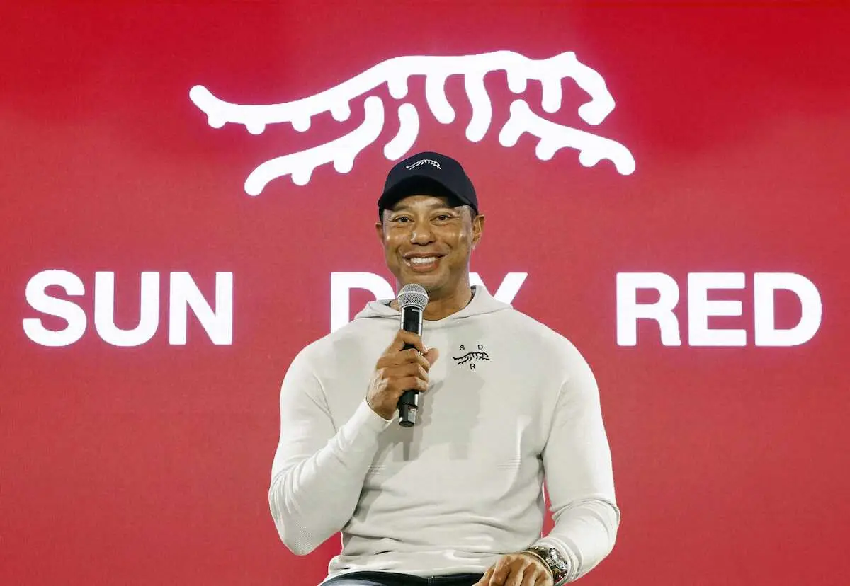 タイガー・ウッズ 新ブランド「サンデーレッド」立ち上げ - スポニチ