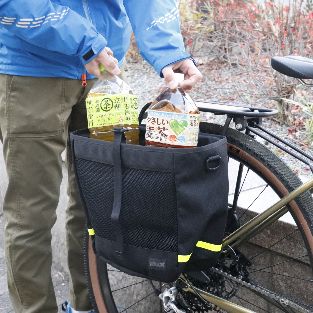 BLOG 日常にピッタリ◎ バスケットみたいに使えるカゴ型パニアバッグ