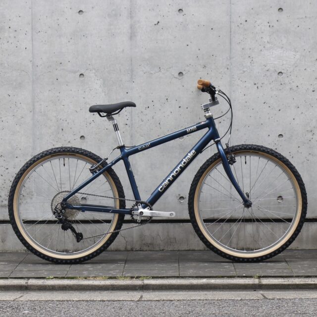 BLOG 【中古】アメリカンOLD MTBをクランカースタイルで。【CANNONDALE