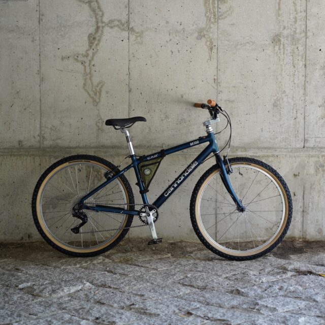 BLOG 【中古】アメリカンOLD MTBをクランカースタイルで。【CANNONDALE