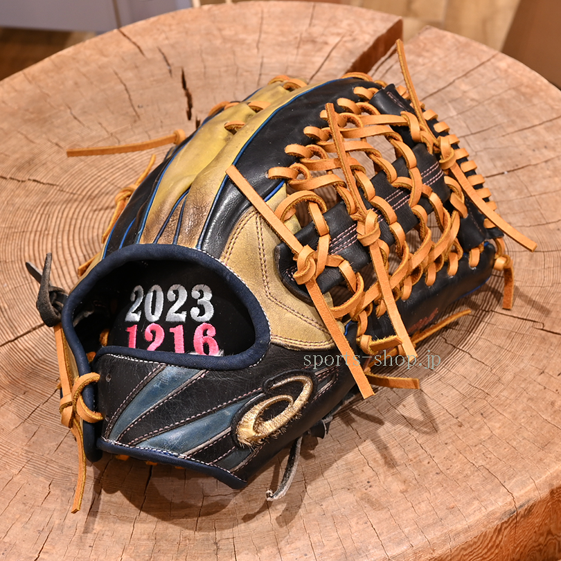アシックス 硬式用 オーダー グラブ 外野手用 メンテナンス 平裏 指袋