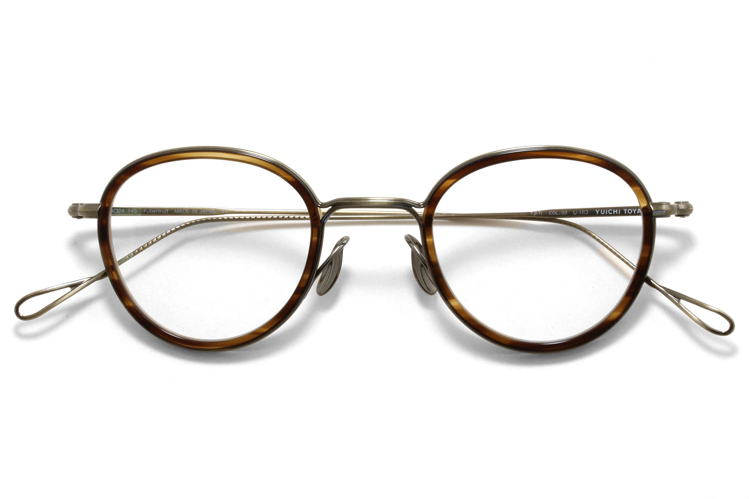 Yuichi Toyama - F. Gertrud (U-163) Eyeglasses | Specs Collective
