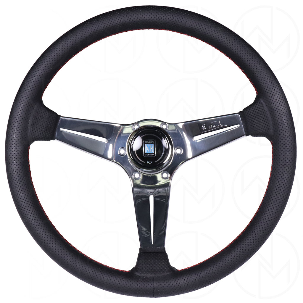 Nardi Sport Rally Deep Corn Steering Wheel - 350mm Perforated