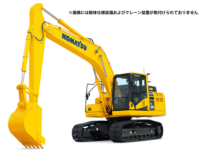 コマツ建機 PC200-11 スケルトンバケット仕様 1/50 コマツ建機 PC200