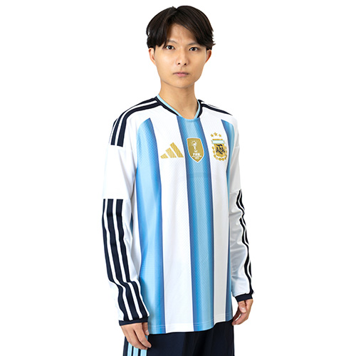 で*ど様 日本代表 2026 ホーム オーセンティック 長袖 ユニフォーム 2X