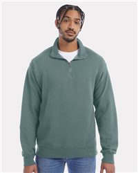 ComfortWash by Hanes GDH425 - Unisex Garment-Dyed Quarter-Zip
